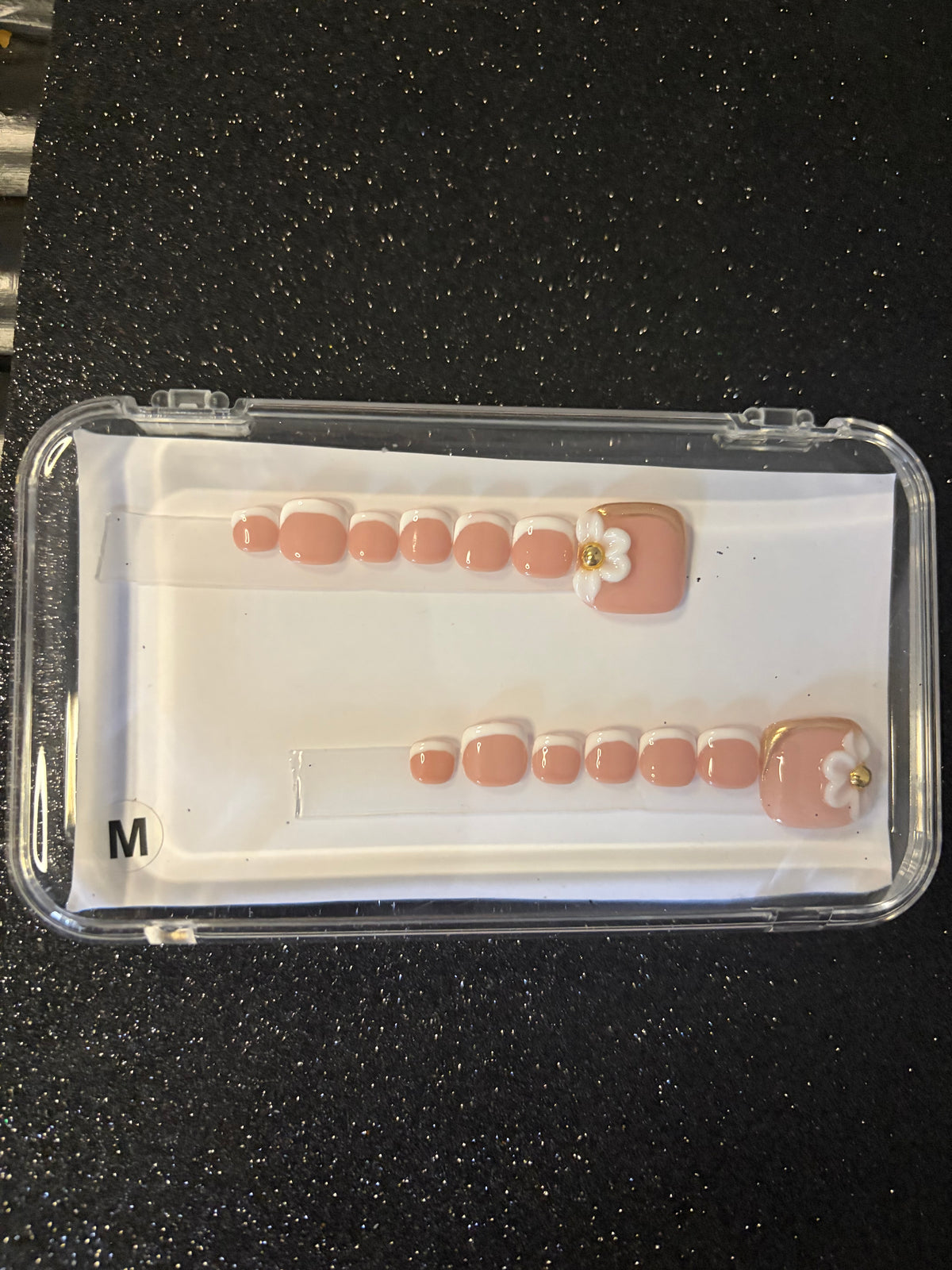 Elegant Press On Toe Nails