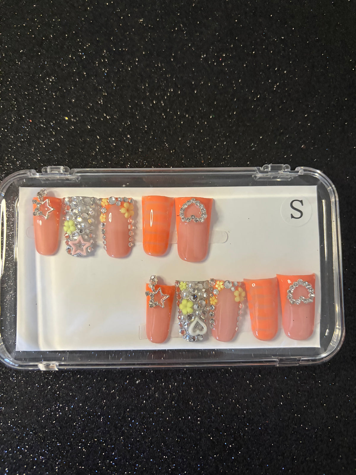 Orange Daze Bling Duckies Long