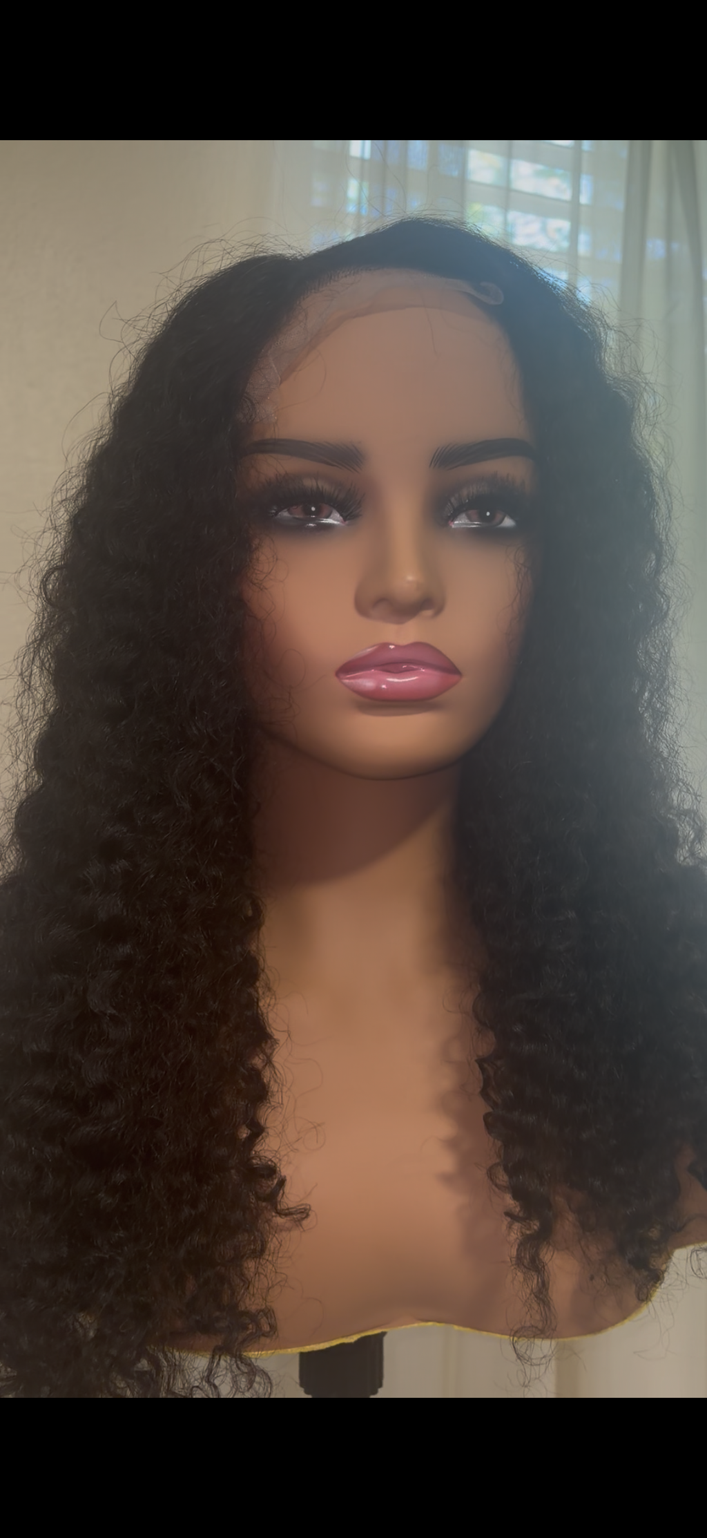 Lavish & Raw Curly Virgin Transparent Lace Frontal & Closure Wigs | 210% Density