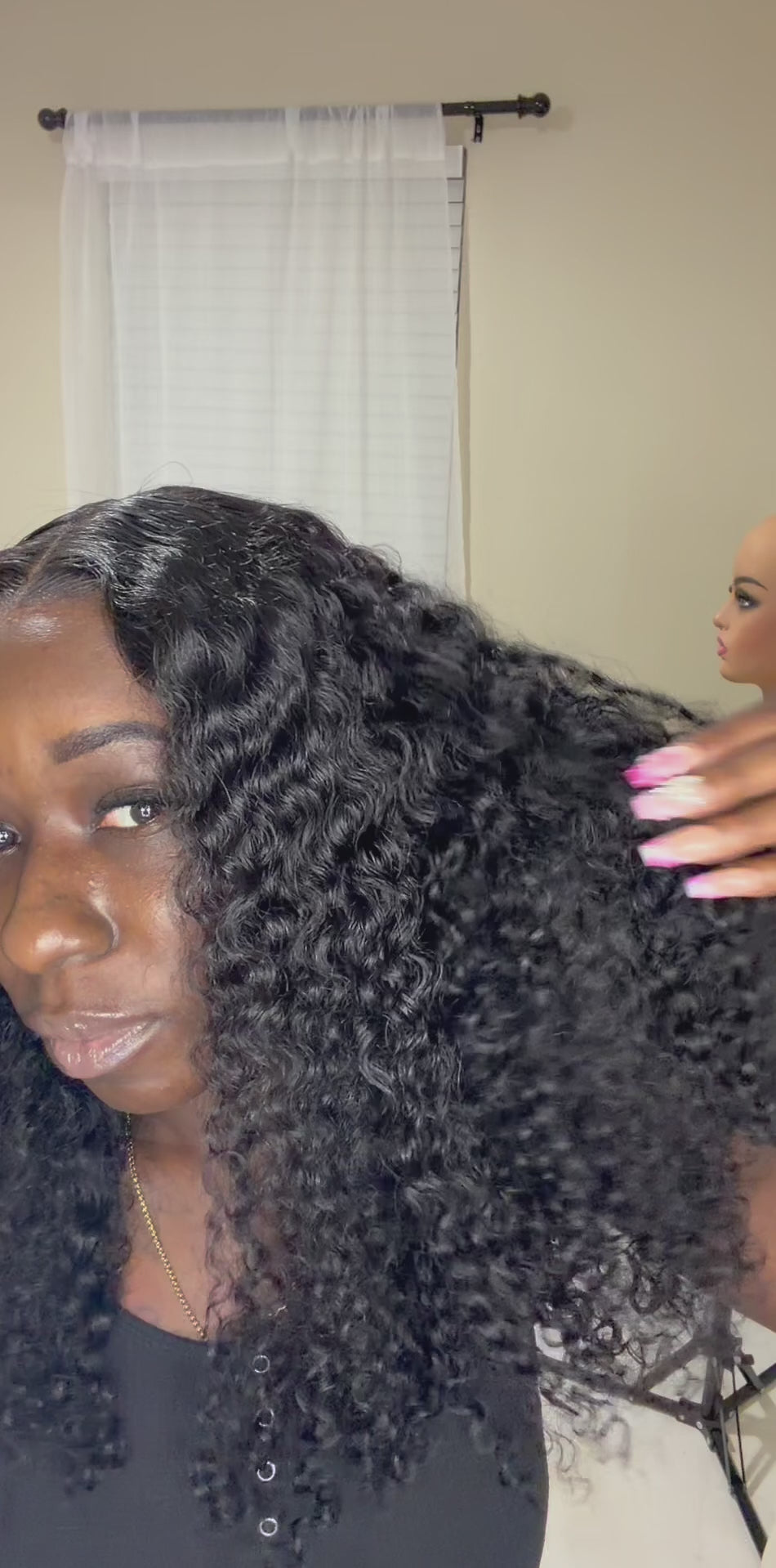 Lavish & Raw Curly Virgin Transparent Lace Frontal & Closure Wigs | 210% Density